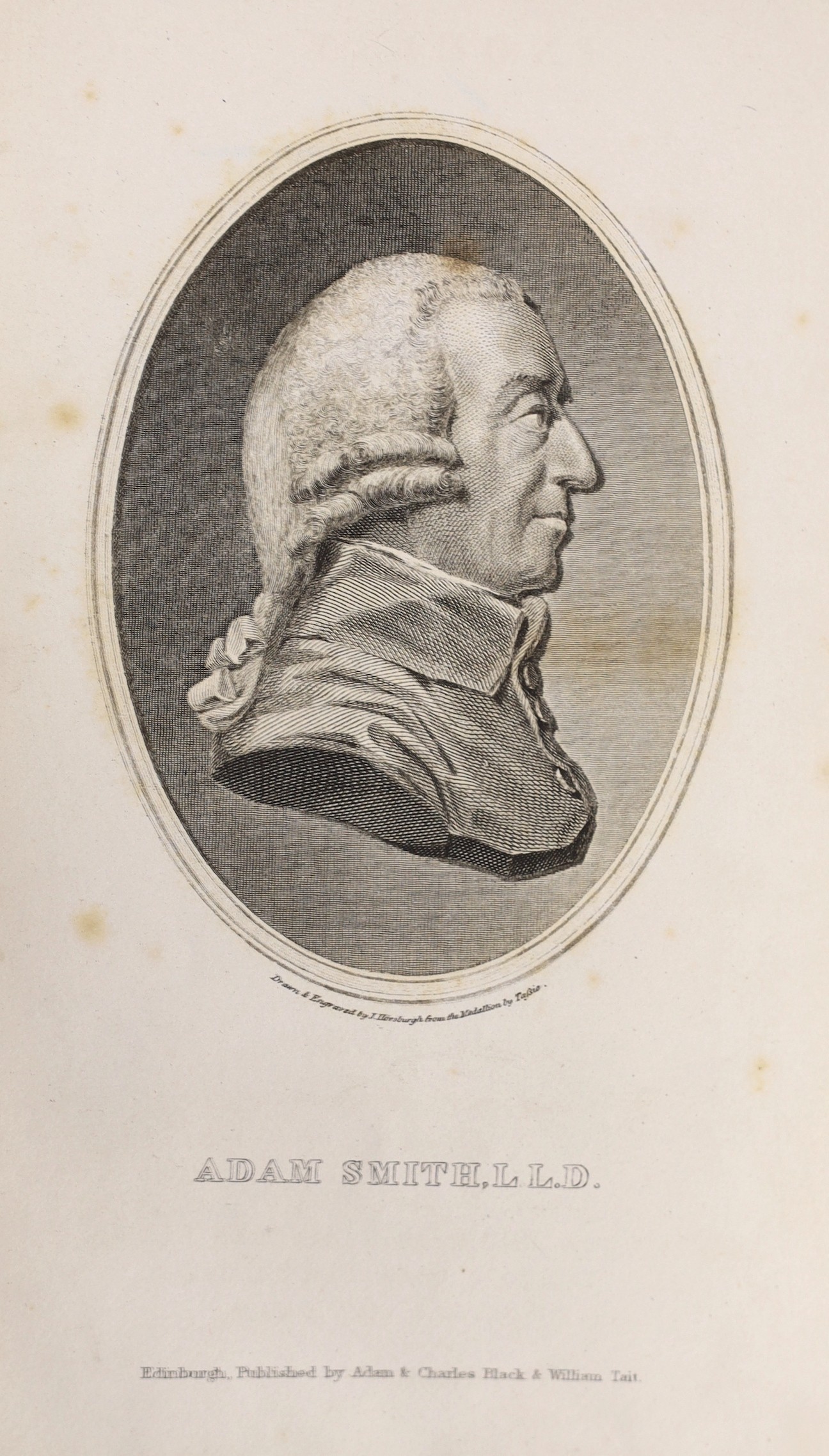 Smith, Adam - An Inquiry into the Nature and Causes of the Wealth of Nations. With a life of the author, an introductory discourse, notes and supplemental dissertations, by J.R. McCulloch.